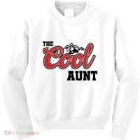 The Cool Aunt Funny Family Beer Lover Joke Kids Sweatshirt thumb 0