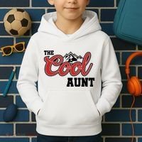 The Cool Aunt Funny Family Beer Lover Joke Kids Hoodie thumb 2