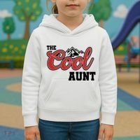 The Cool Aunt Funny Family Beer Lover Joke Kids Hoodie thumb 3