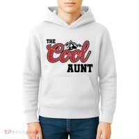The Cool Aunt Funny Family Beer Lover Joke Kids Hoodie thumb 4