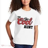 The Cool Aunt Funny Family Beer Lover Joke Kids T-Shirt thumb 2