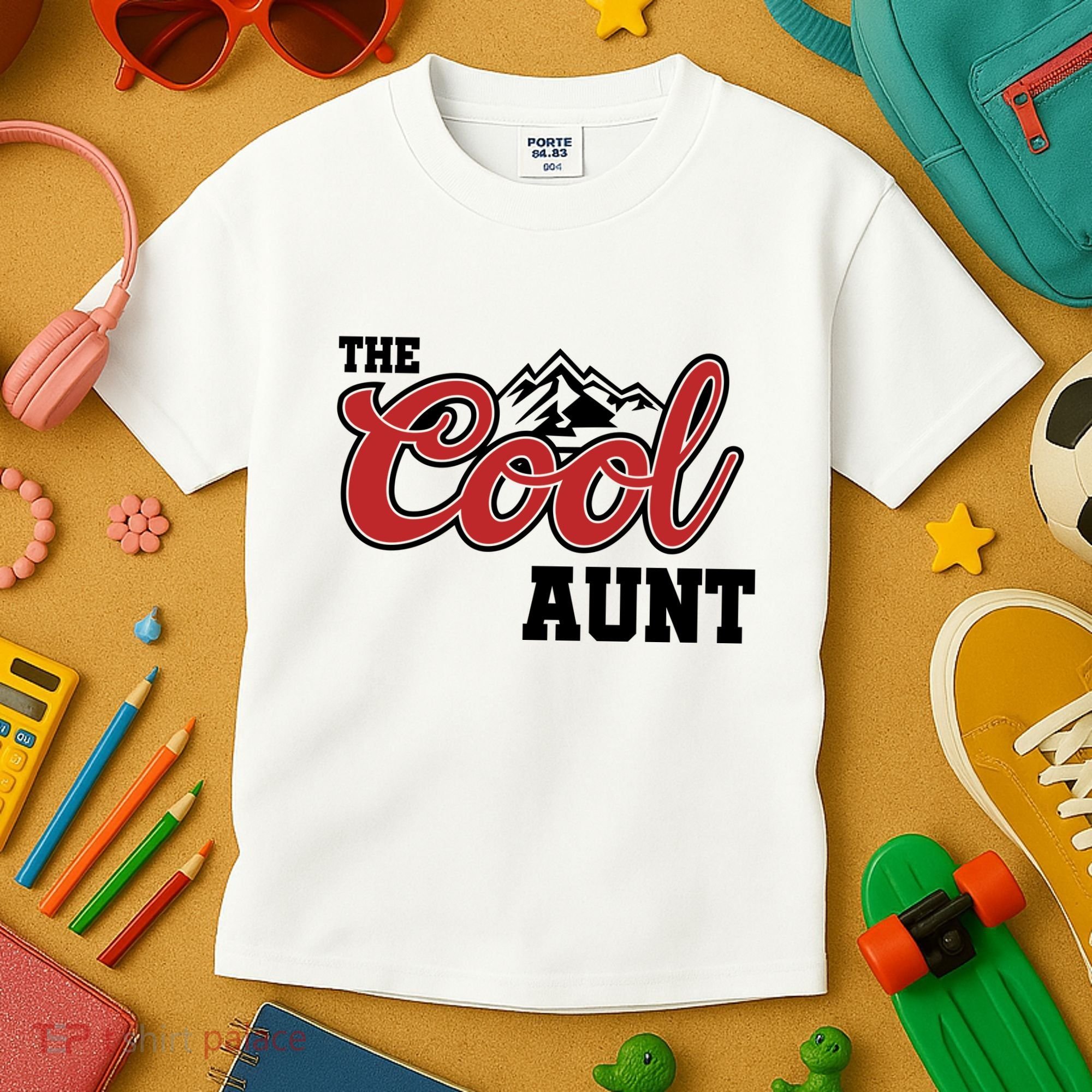 The Cool Aunt Funny Family Beer Lover Joke Kids T-Shirt