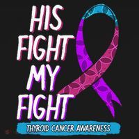 Thyroid Cancer Awareness Ribbon Endocrinologist Gift Idea Sweatshirt thumb 3