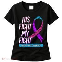 Thyroid Cancer Awareness Ribbon Endocrinologist Gift Idea Women's T-Shirt thumb 0