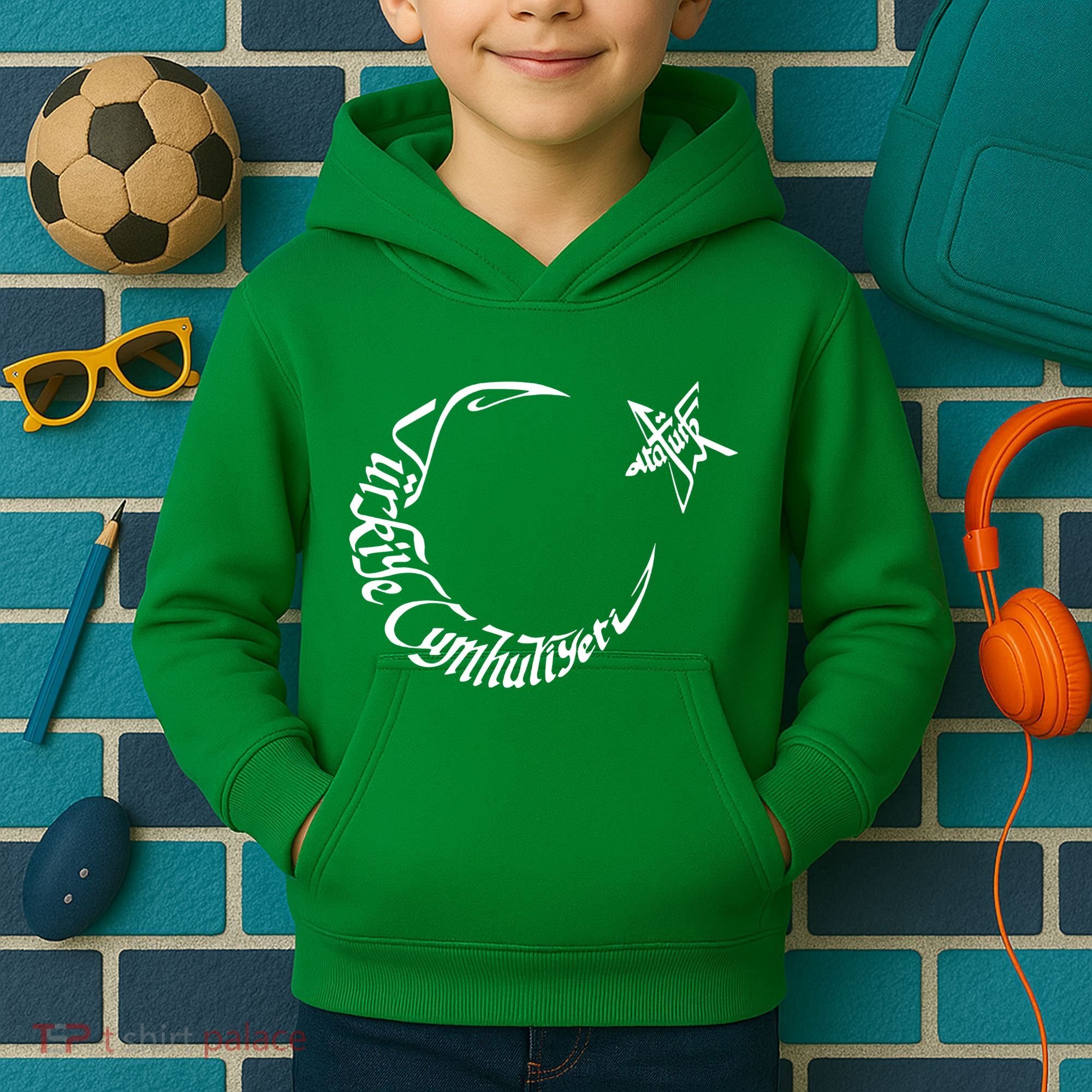 Turkiye Cumhuriyeti Ataturk Kids Hoodie