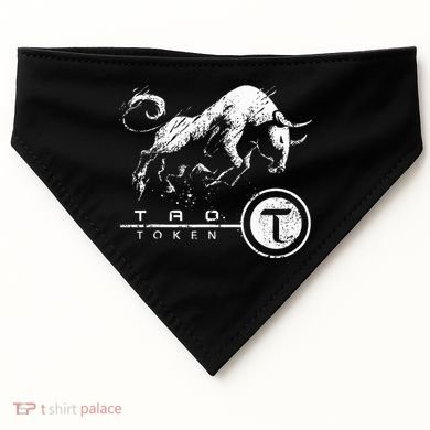 Tao Coin Bittensor Token In A Blockchain Crypto Bullrun USA-Made Doggie Bandana