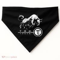 Tao Coin Bittensor Token In A Blockchain Crypto Bullrun USA-Made Doggie Bandana thumb 0