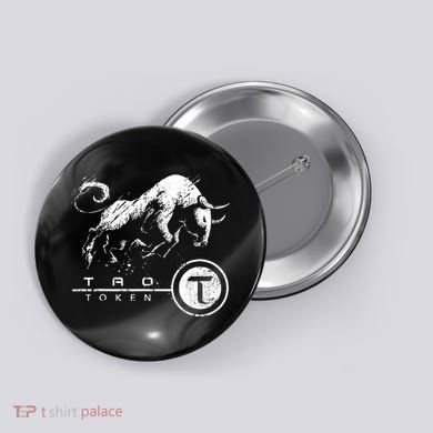 Tao Coin Bittensor Token In A Blockchain Crypto Bullrun Button