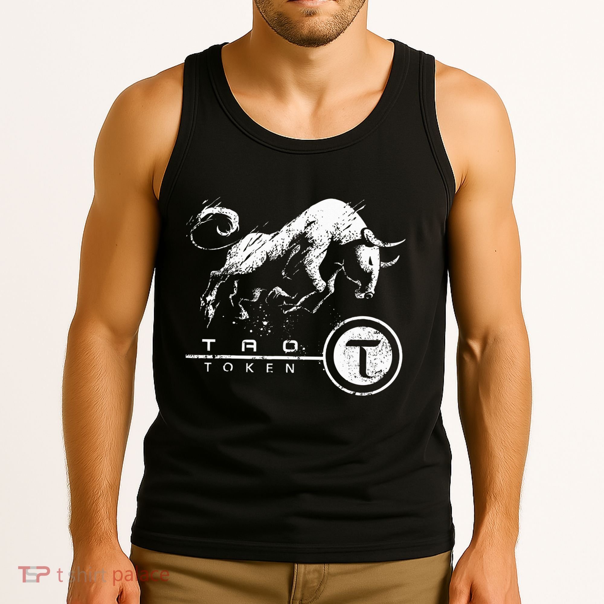 Tao Coin Bittensor Token In A Blockchain Crypto Bullrun Tank Top