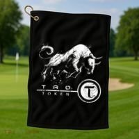 Tao Coin Bittensor Token In A Blockchain Crypto Bullrun Golf Towel thumb 1