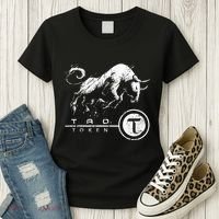 Tao Coin Bittensor Token In A Blockchain Crypto Bullrun Women's T-Shirt thumb 3