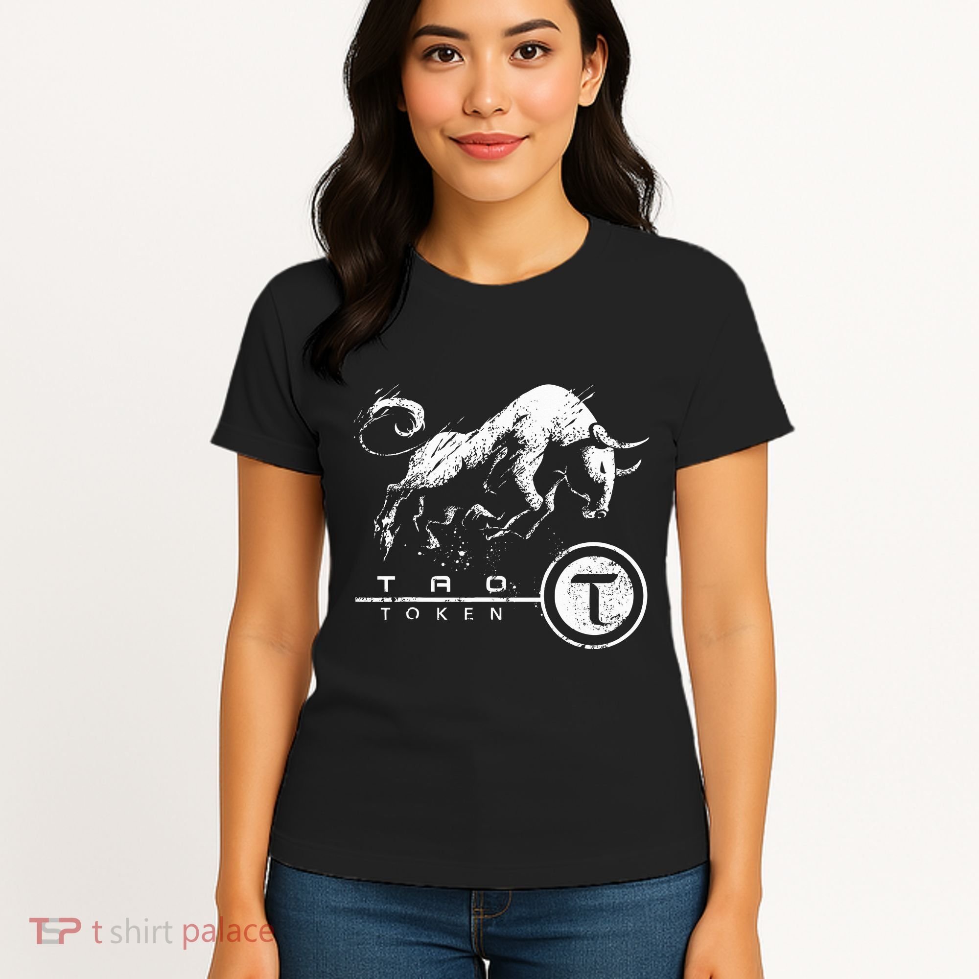 Tao Coin Bittensor Token In A Blockchain Crypto Bullrun Women's T-Shirt