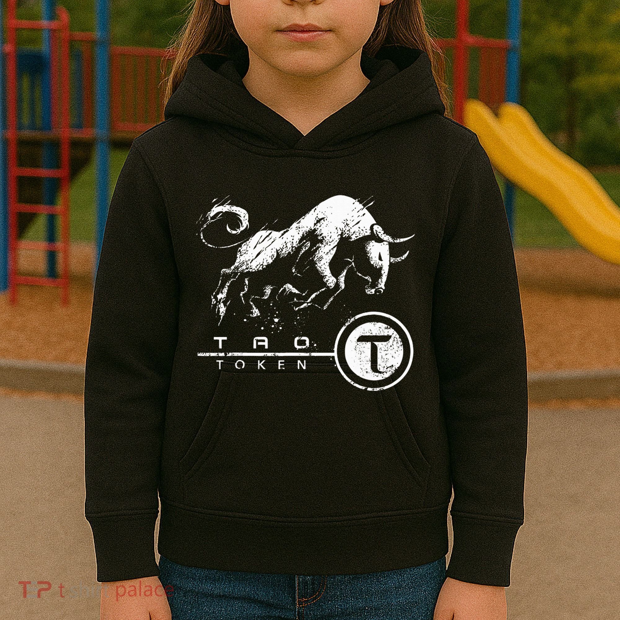 Tao Coin Bittensor Token In A Blockchain Crypto Bullrun Kids Hoodie