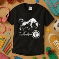 Tao Coin Bittensor Token In A Blockchain Crypto Bullrun Kids T-Shirt thumb 3