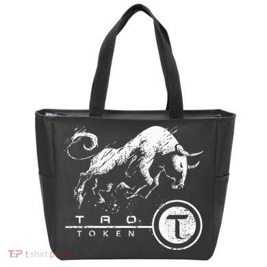 Tao Coin Bittensor Token In A Blockchain Crypto Bullrun Tote Bag