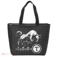 Tao Coin Bittensor Token In A Blockchain Crypto Bullrun Tote Bag thumb 0