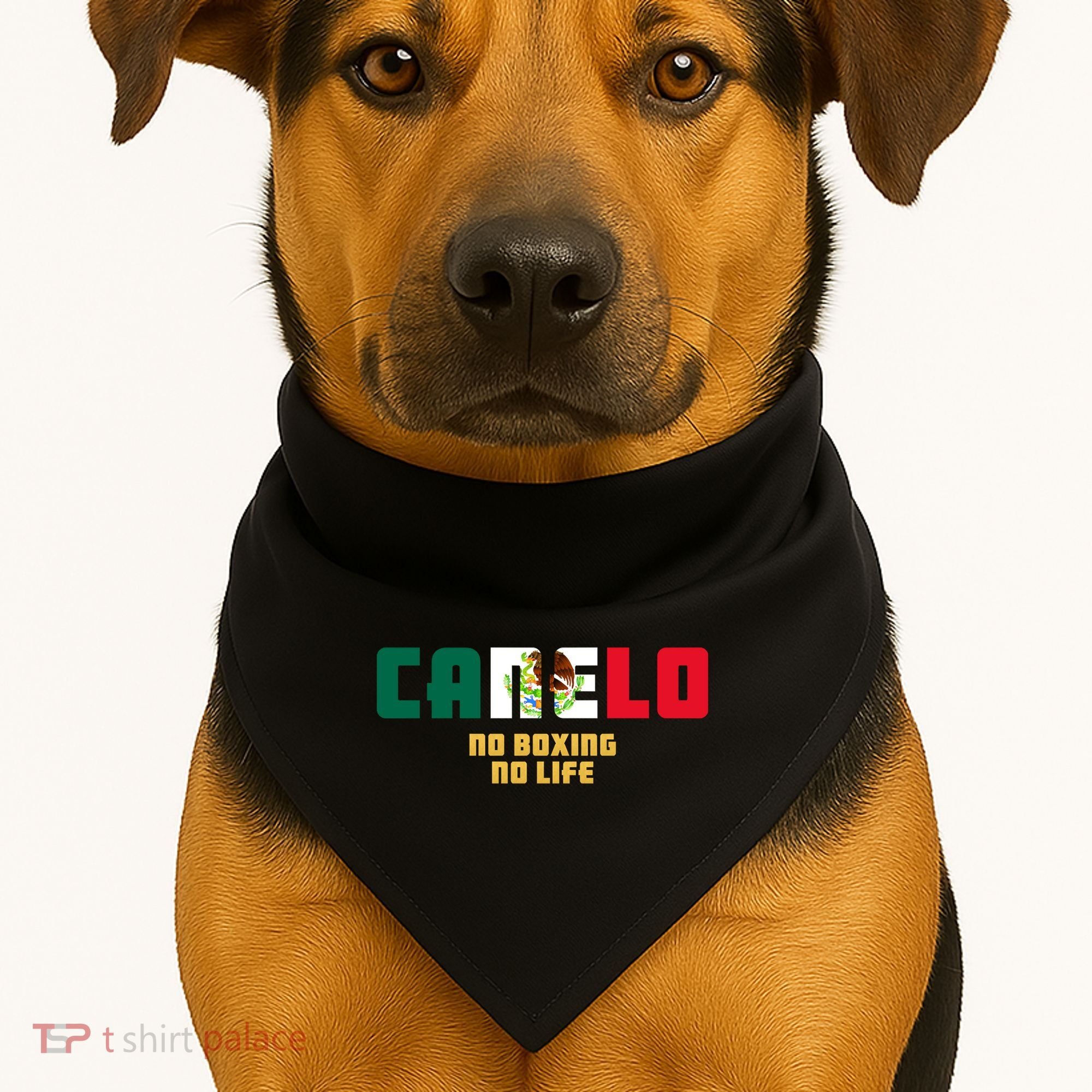Team Canelo Boxing Alvarez Mexico Fight USA-Made Doggie Bandana