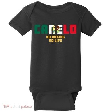 Team Canelo Boxing Alvarez Mexico Fight Baby Bodysuit
