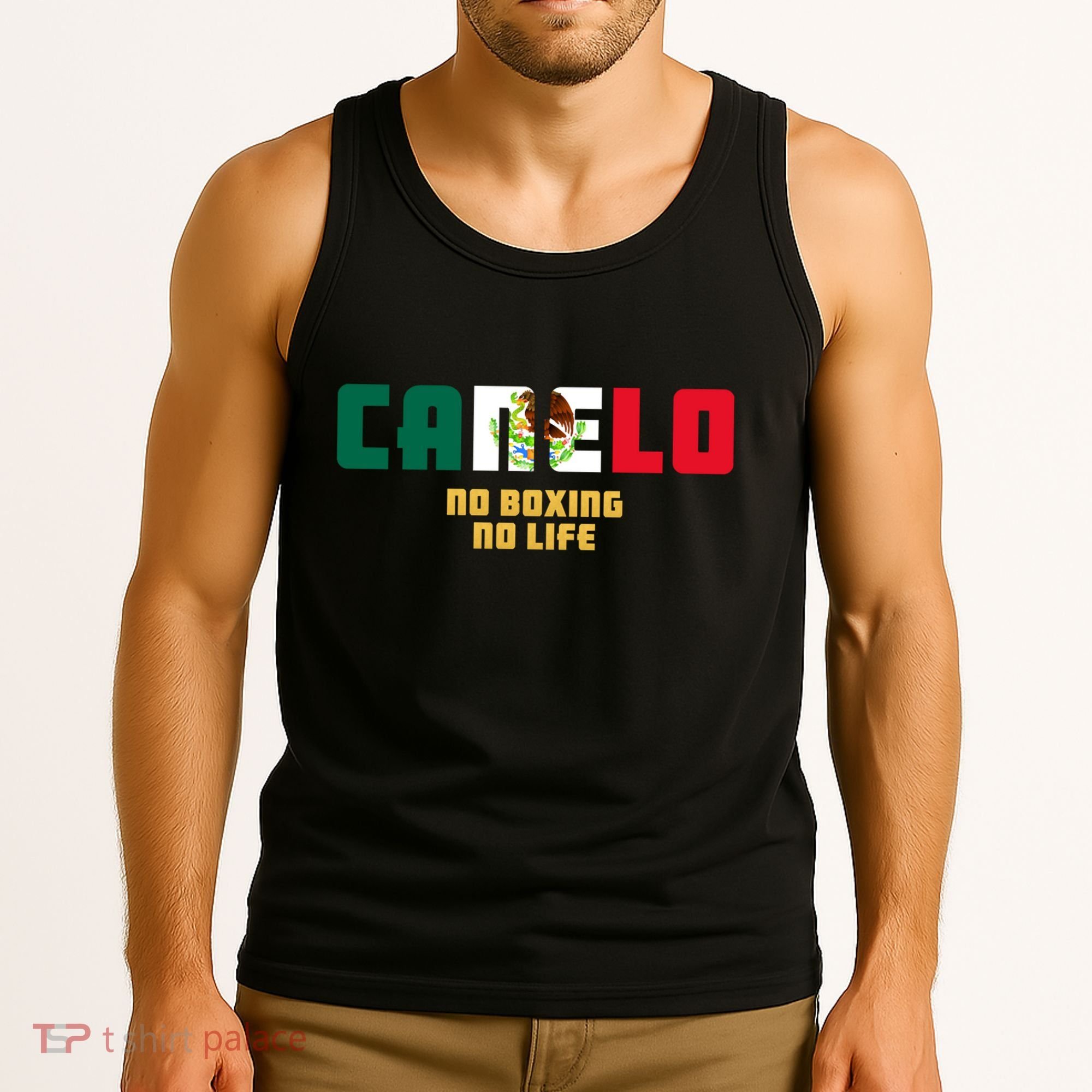 Team Canelo Boxing Alvarez Mexico Fight Tank Top