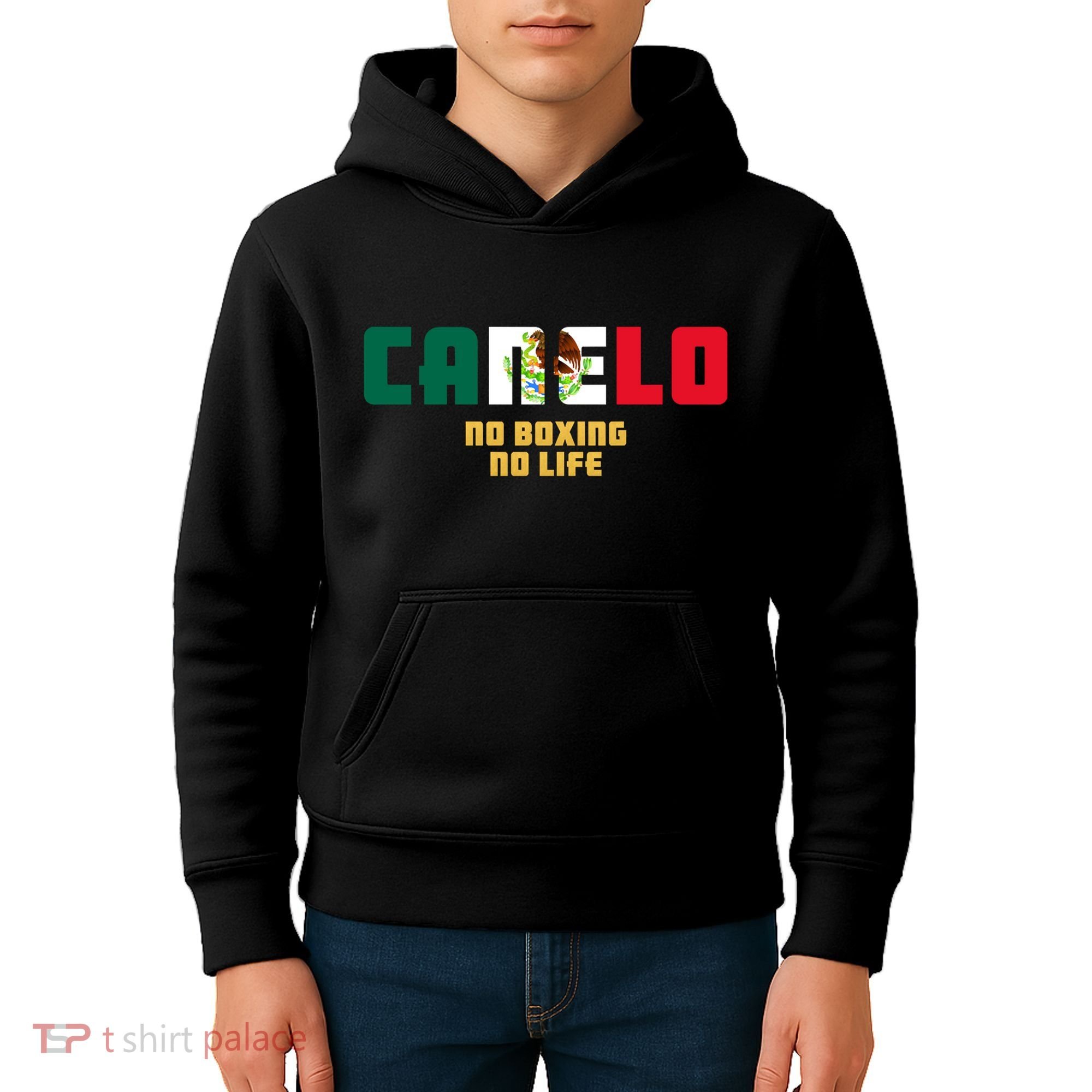 Team Canelo Boxing Alvarez Mexico Fight Kids Hoodie