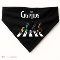 The Cryptids Bigfoot Mothman Wendigo Chupacabra Creatures USA-Made Doggie Bandana thumb 0