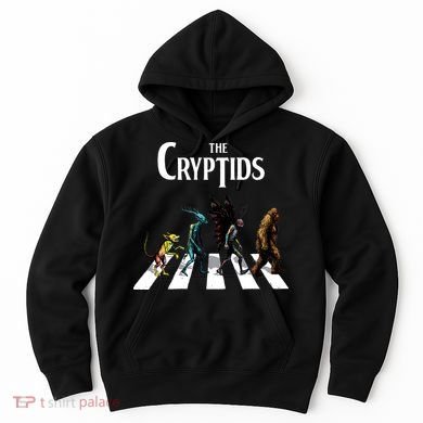The Cryptids Bigfoot Mothman Wendigo Chupacabra Creatures Hoodie