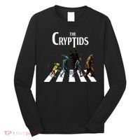 The Cryptids Bigfoot Mothman Wendigo Chupacabra Creatures Long Sleeve Shirt thumb 0