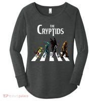 The Cryptids Bigfoot Mothman Wendigo Chupacabra Creatures Women's Perfect Tri Tunic Long Sleeve Shirt thumb 0