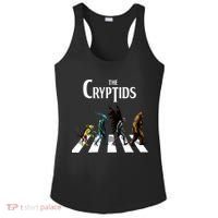 The Cryptids Bigfoot Mothman Wendigo Chupacabra Creatures Ladies PosiCharge Competitor Racerback Tank thumb 0