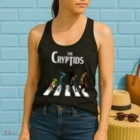 The Cryptids Bigfoot Mothman Wendigo Chupacabra Creatures Women's Tank Top thumb 2