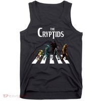 The Cryptids Bigfoot Mothman Wendigo Chupacabra Creatures Tank Top thumb 0