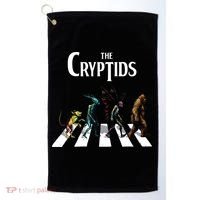 The Cryptids Bigfoot Mothman Wendigo Chupacabra Creatures Golf Towel thumb 0