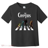 The Cryptids Bigfoot Mothman Wendigo Chupacabra Creatures Toddler T-Shirt thumb 0
