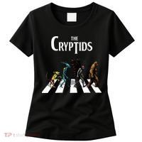 The Cryptids Bigfoot Mothman Wendigo Chupacabra Creatures Women's T-Shirt thumb 0