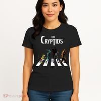 The Cryptids Bigfoot Mothman Wendigo Chupacabra Creatures Women's T-Shirt thumb 4