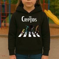 The Cryptids Bigfoot Mothman Wendigo Chupacabra Creatures Kids Hoodie thumb 3