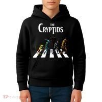 The Cryptids Bigfoot Mothman Wendigo Chupacabra Creatures Kids Hoodie thumb 4