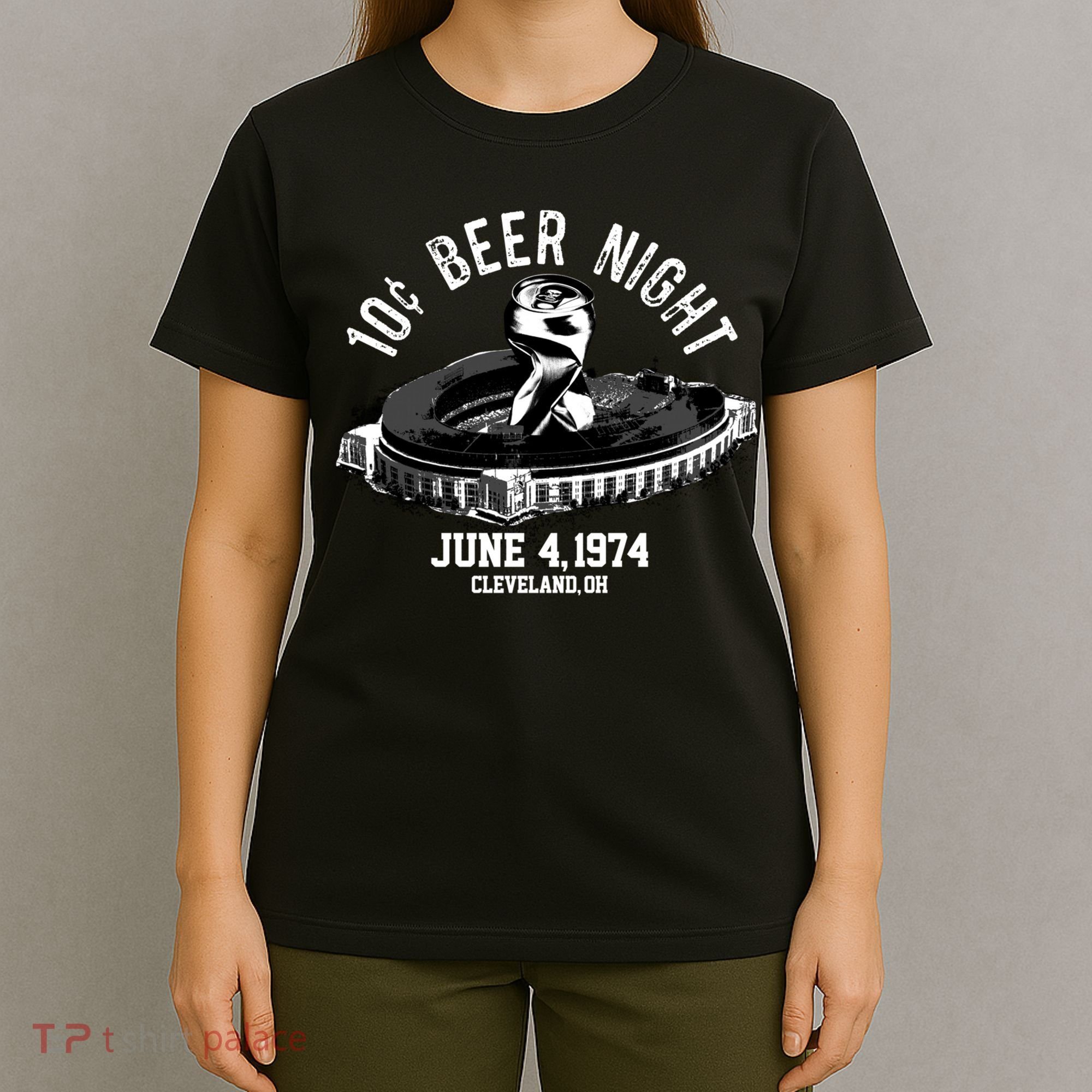 Ten Cent Beer Night Cleveland CLE Baseball T-Shirt