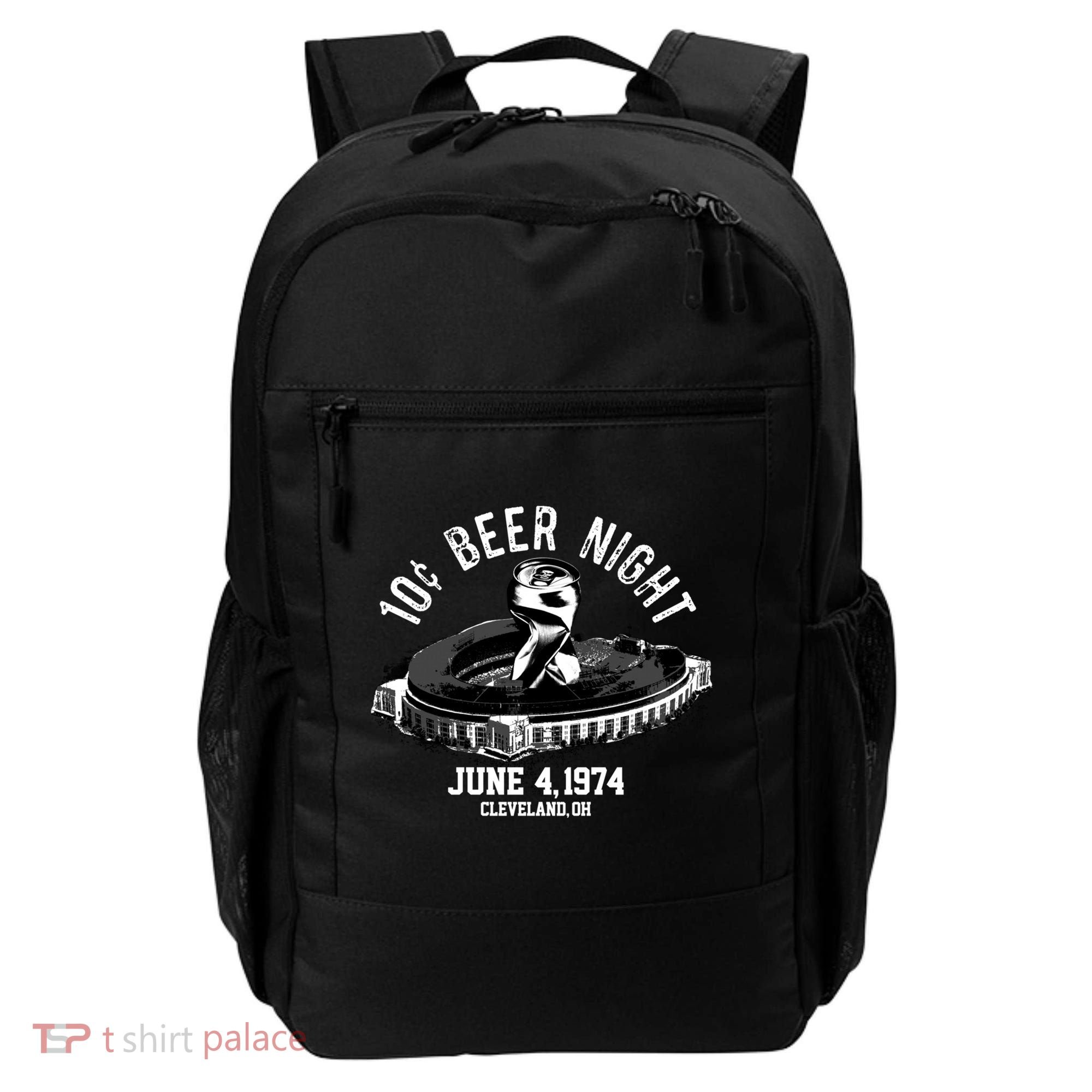 Ten Cent Beer Night Cleveland CLE Baseball Backpack