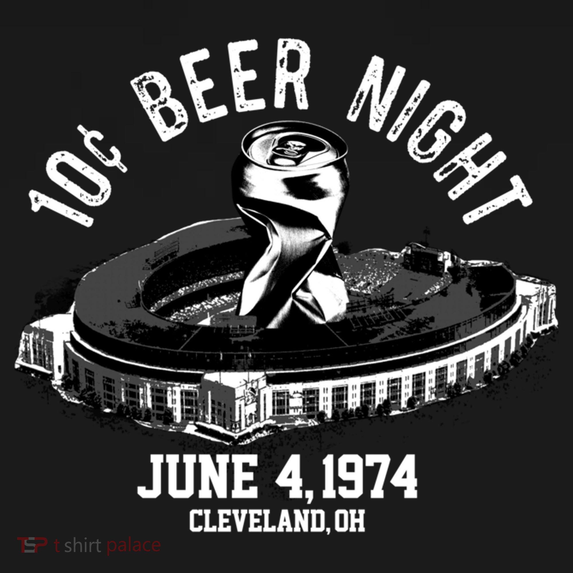 Ten Cent Beer Night Cleveland CLE Baseball Button