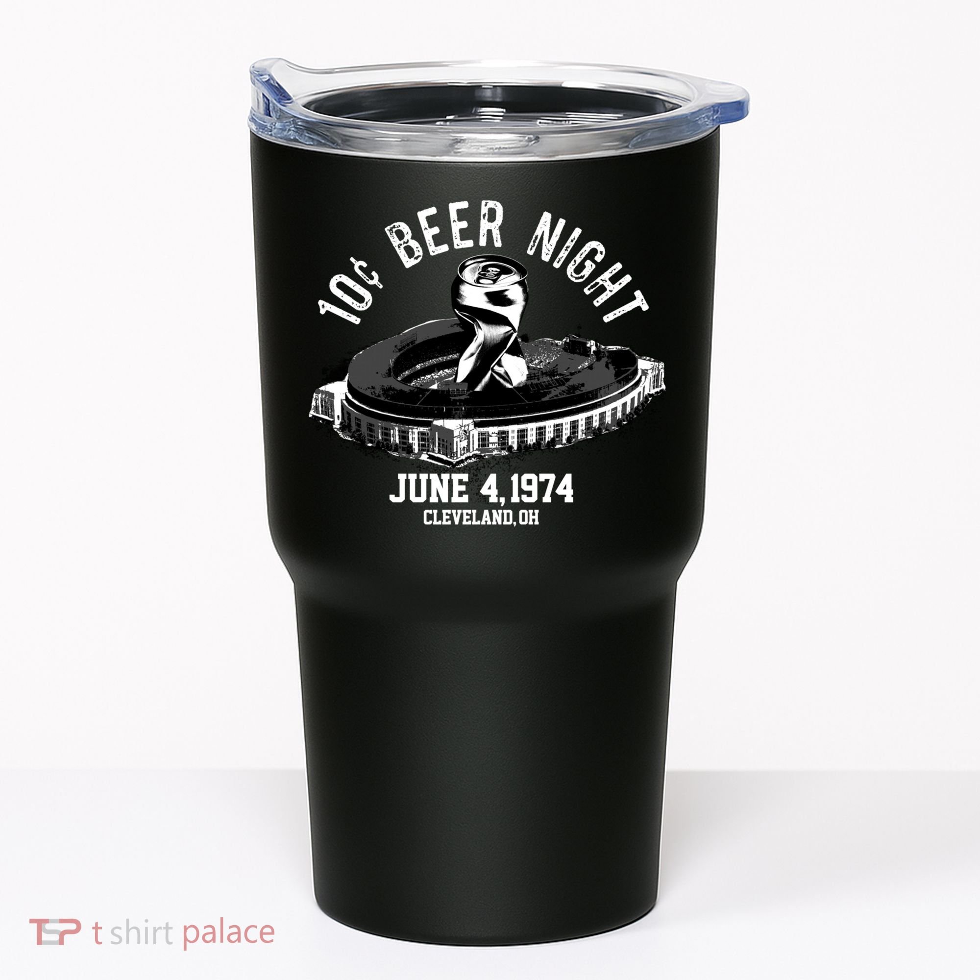 Ten Cent Beer Night Cleveland CLE Baseball Tumbler