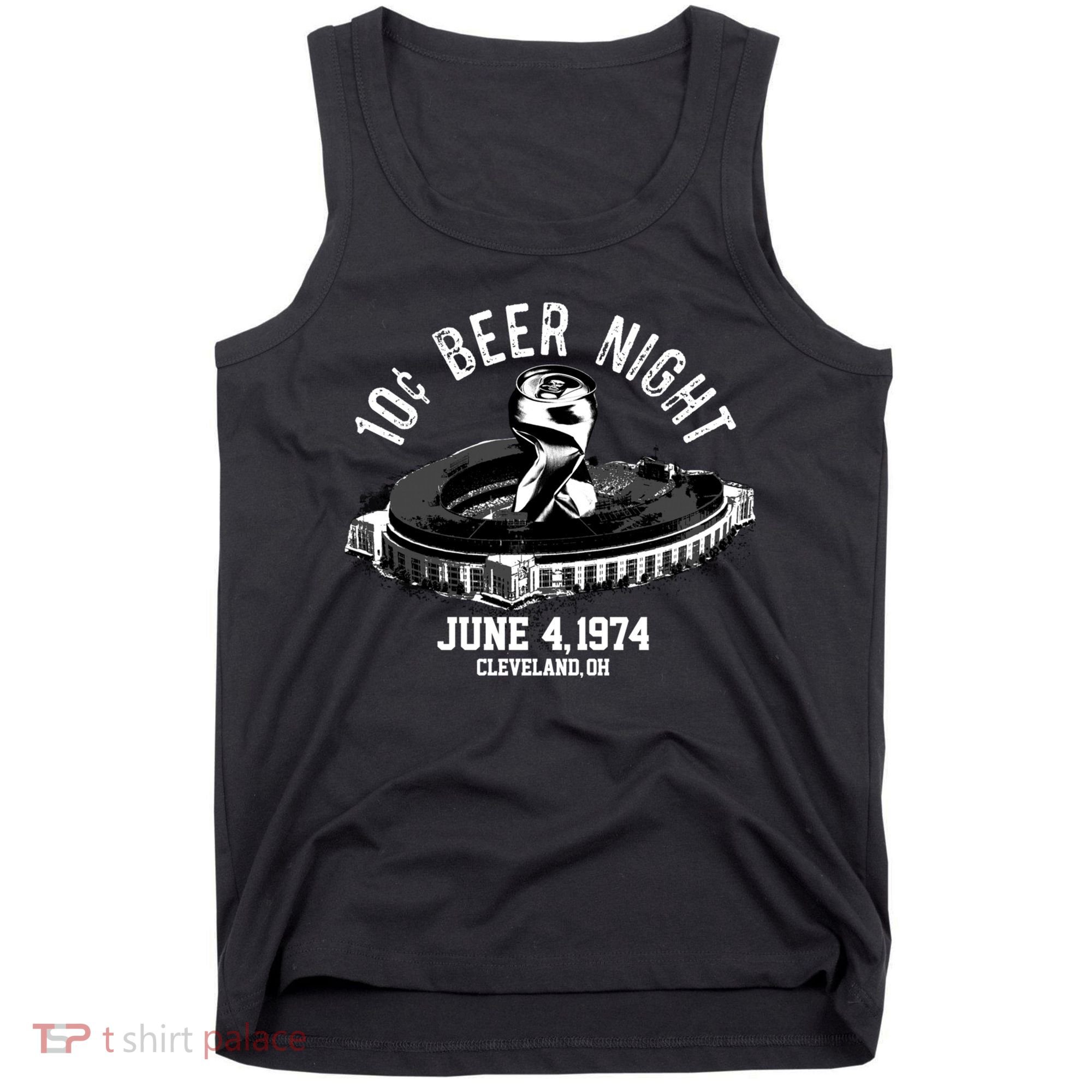 Ten Cent Beer Night Cleveland CLE Baseball Tank Top