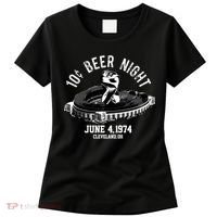 Ten Cent Beer Night Cleveland CLE Baseball Women's T-Shirt thumb 0