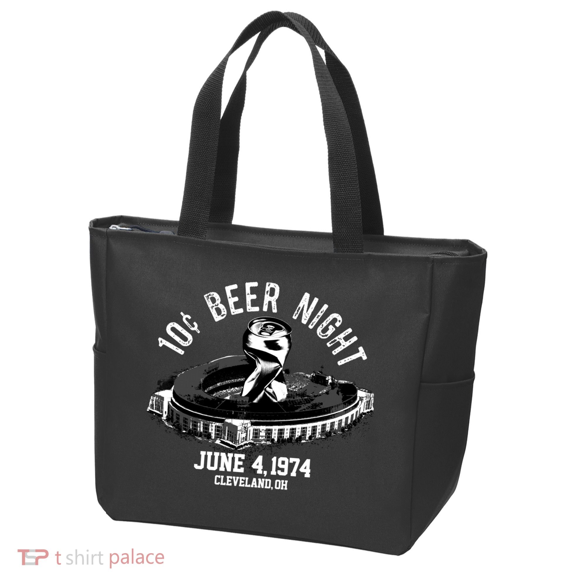 Ten Cent Beer Night Cleveland CLE Baseball Tote Bag