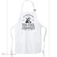 Too Cool British Rule / Funny 4th Of July George Washington Apron thumb 0