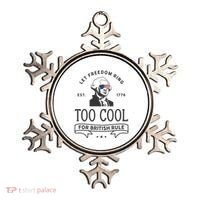 Too Cool British Rule / Funny 4th Of July George Washington Ornament thumb 0