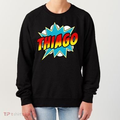 Thiago Comic Book Superhero Name Women's Sweatshirt