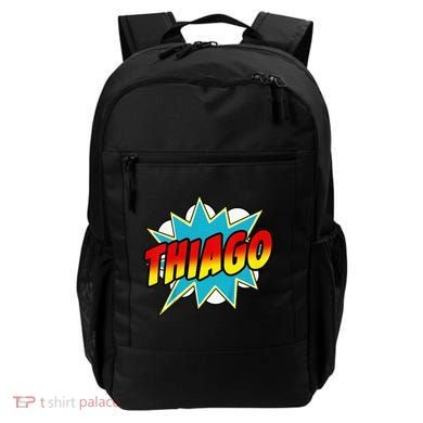 Thiago Comic Book Superhero Name Backpack
