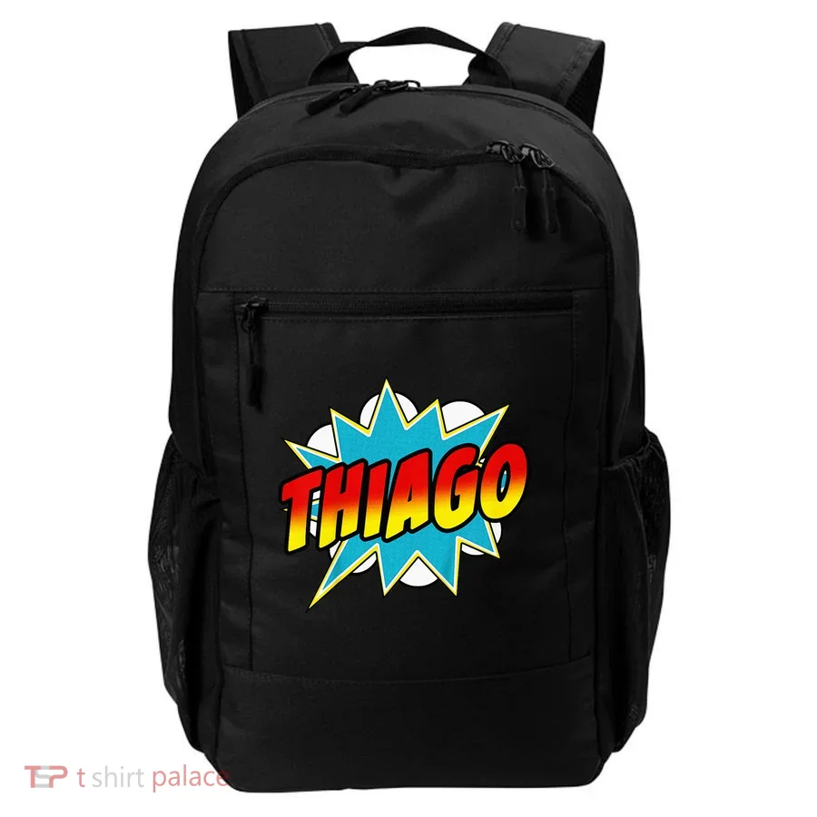 Thiago Comic Book Superhero Name Backpack