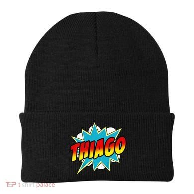 Thiago Comic Book Superhero Name Beanie
